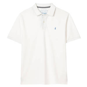 Joules Woody Cotton Polo Shirt - White